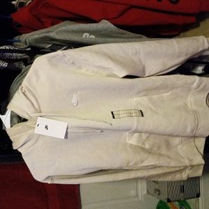 Nike hoodie Light Grey small men's